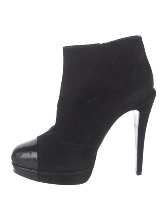 Chanel 2011 Interlocking CC Logo Boots