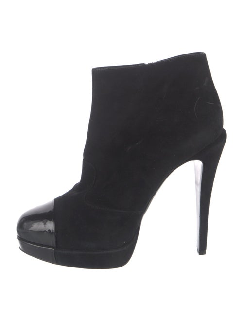 Chanel 2011 Interlocking CC Logo Boots