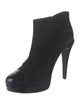 Chanel 2011 Interlocking CC Logo Boots