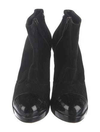 Chanel 2011 Interlocking CC Logo Boots