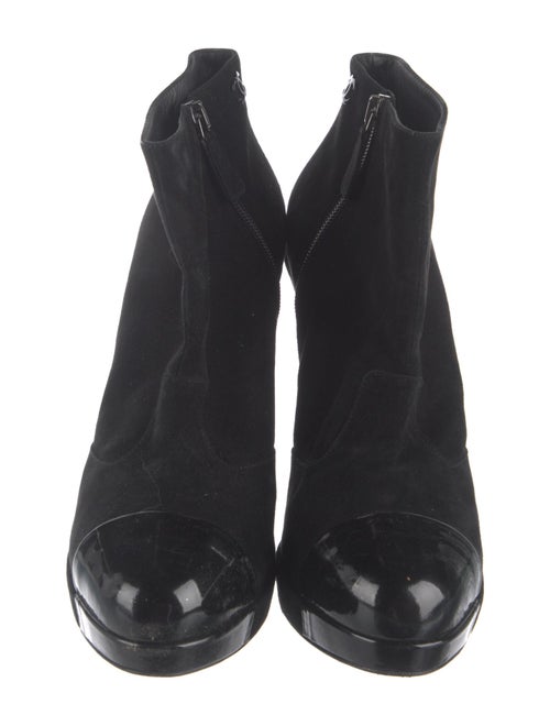 Chanel 2011 Interlocking CC Logo Boots