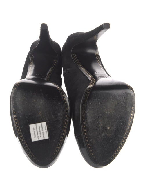 Chanel 2011 Interlocking CC Logo Boots