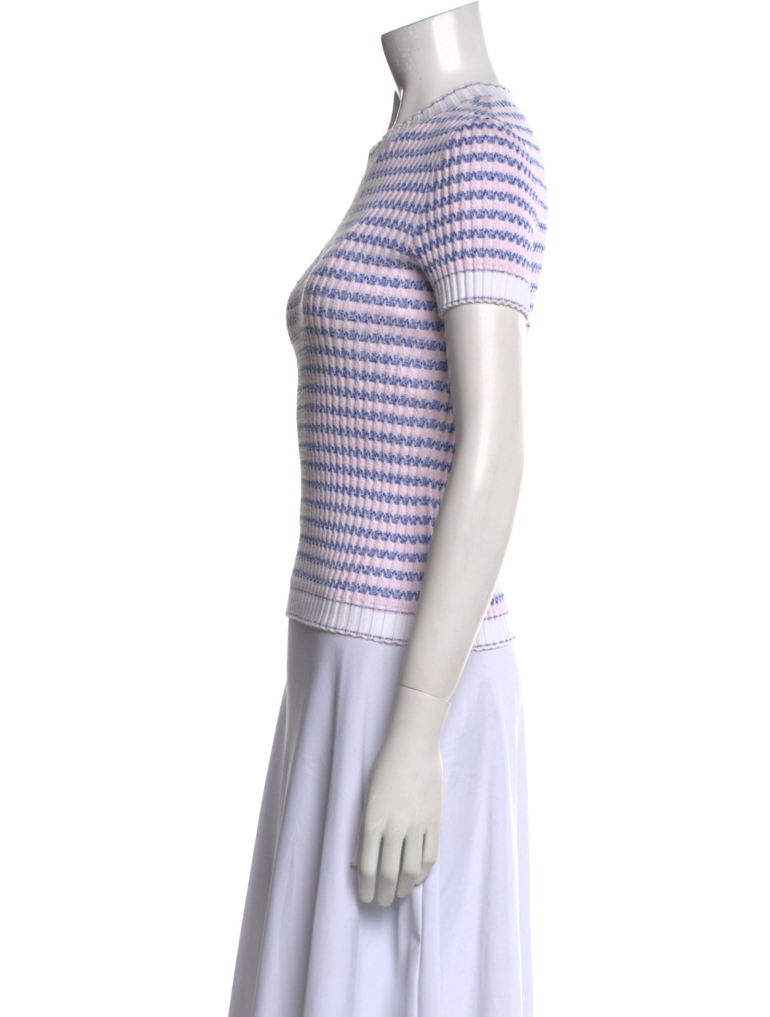 Chanel 2020 Striped T-Shirt