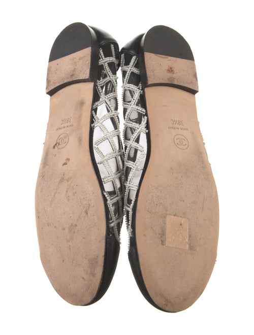 Chanel 2019 Interlocking CC Logo Ballet Flats