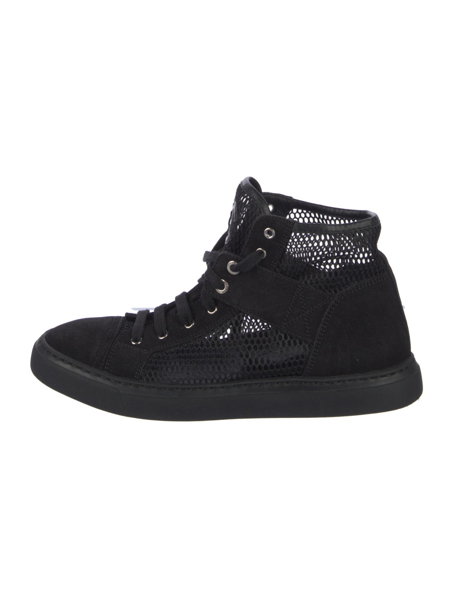Chanel Interlocking CC Logo Mesh Sneakers