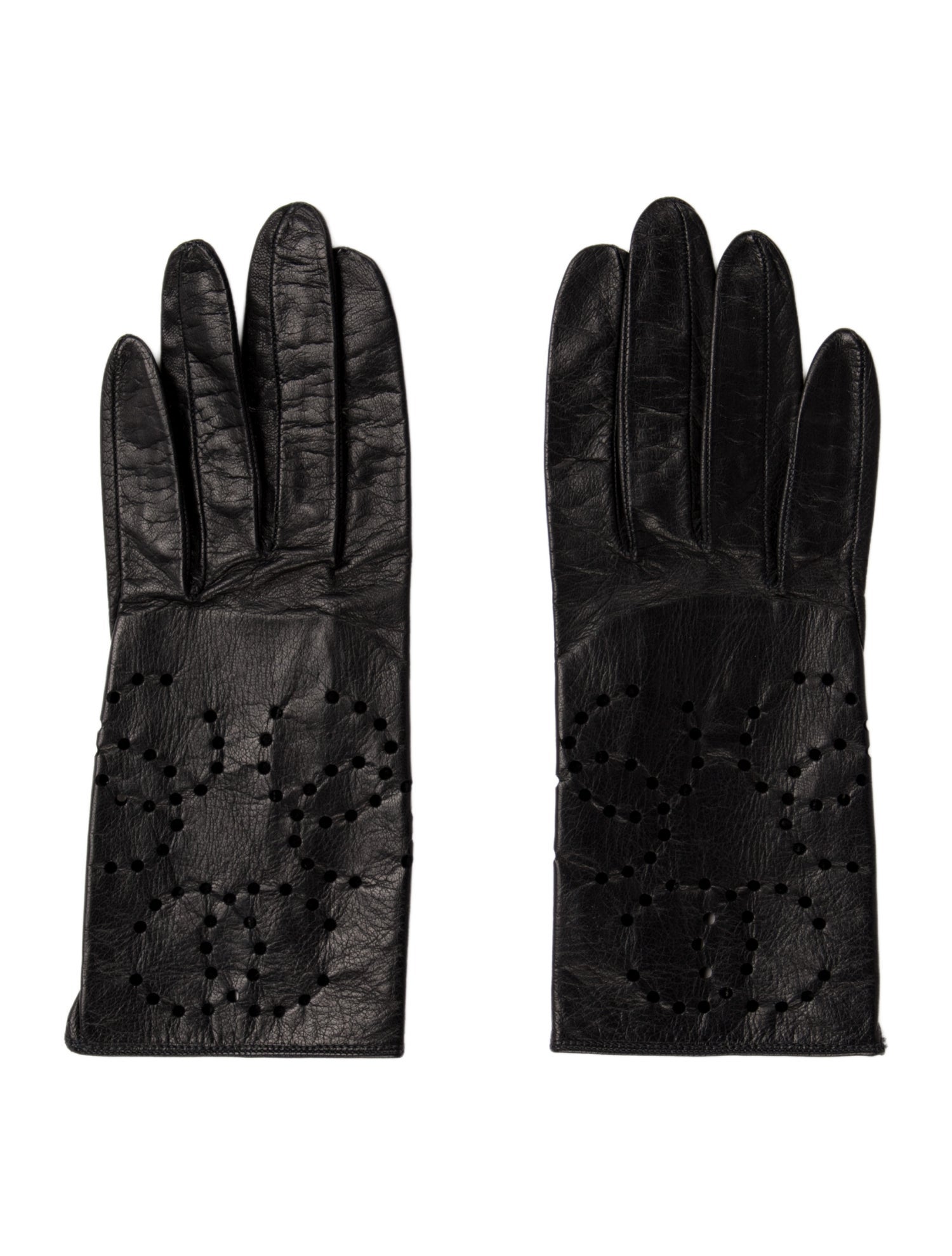 Chanel Vintage CC Gloves