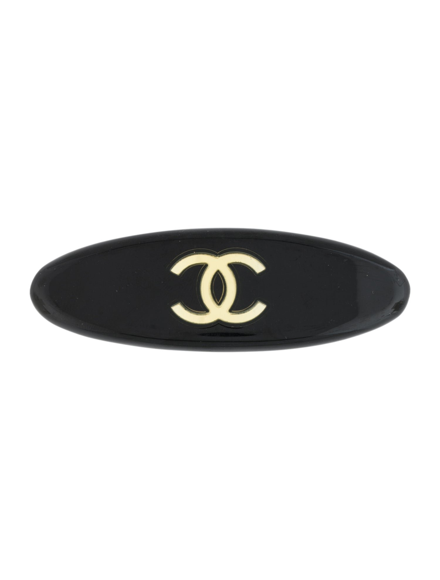 Chanel Interlocking CC Barrette