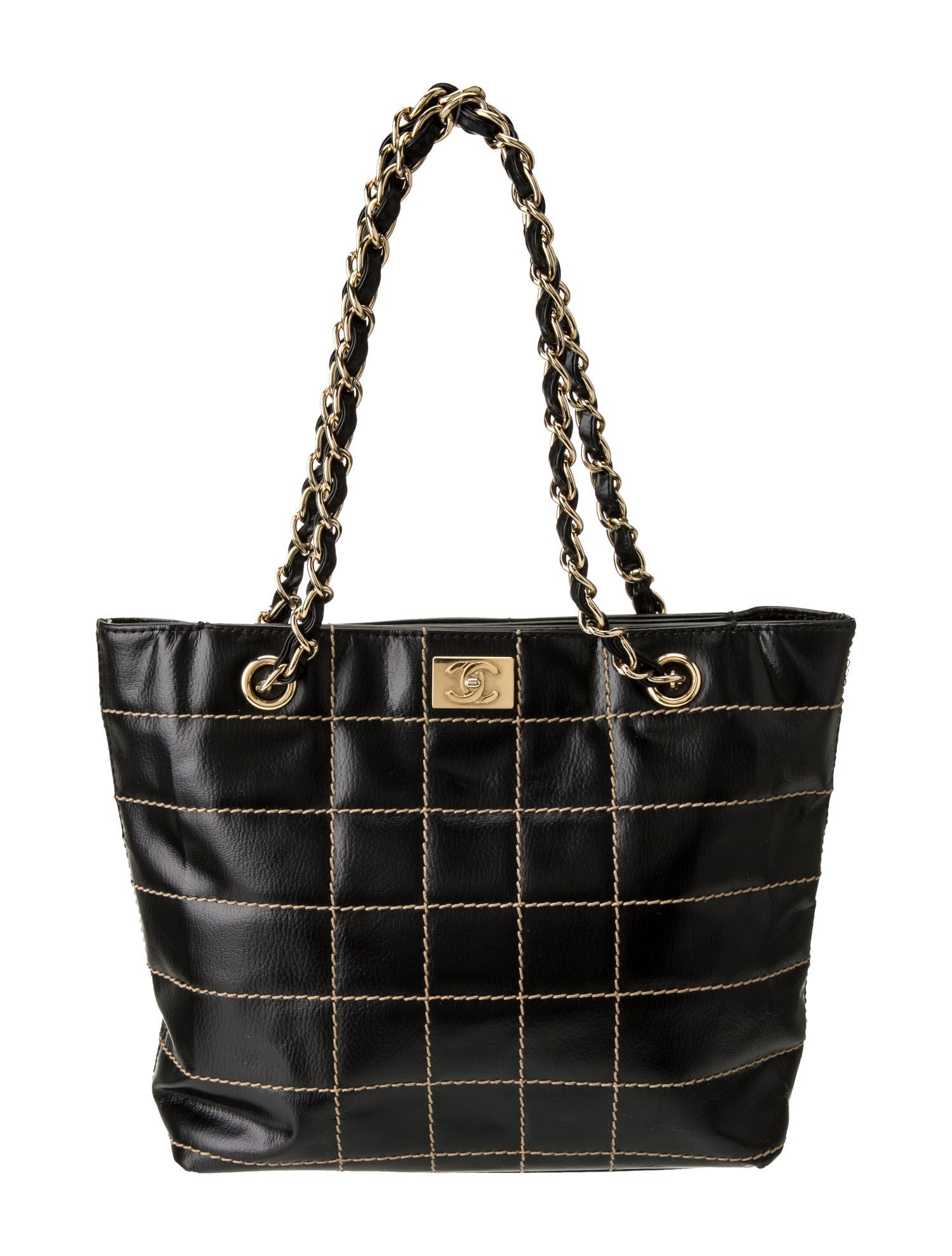 Chanel Wild Stitch Choco Bar Tote