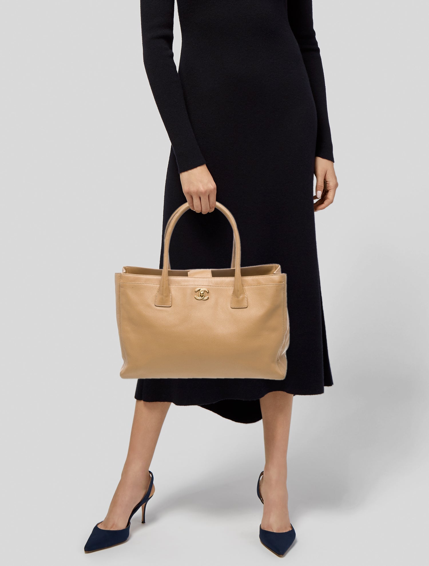 Chanel Executive Cerf Tote Bag