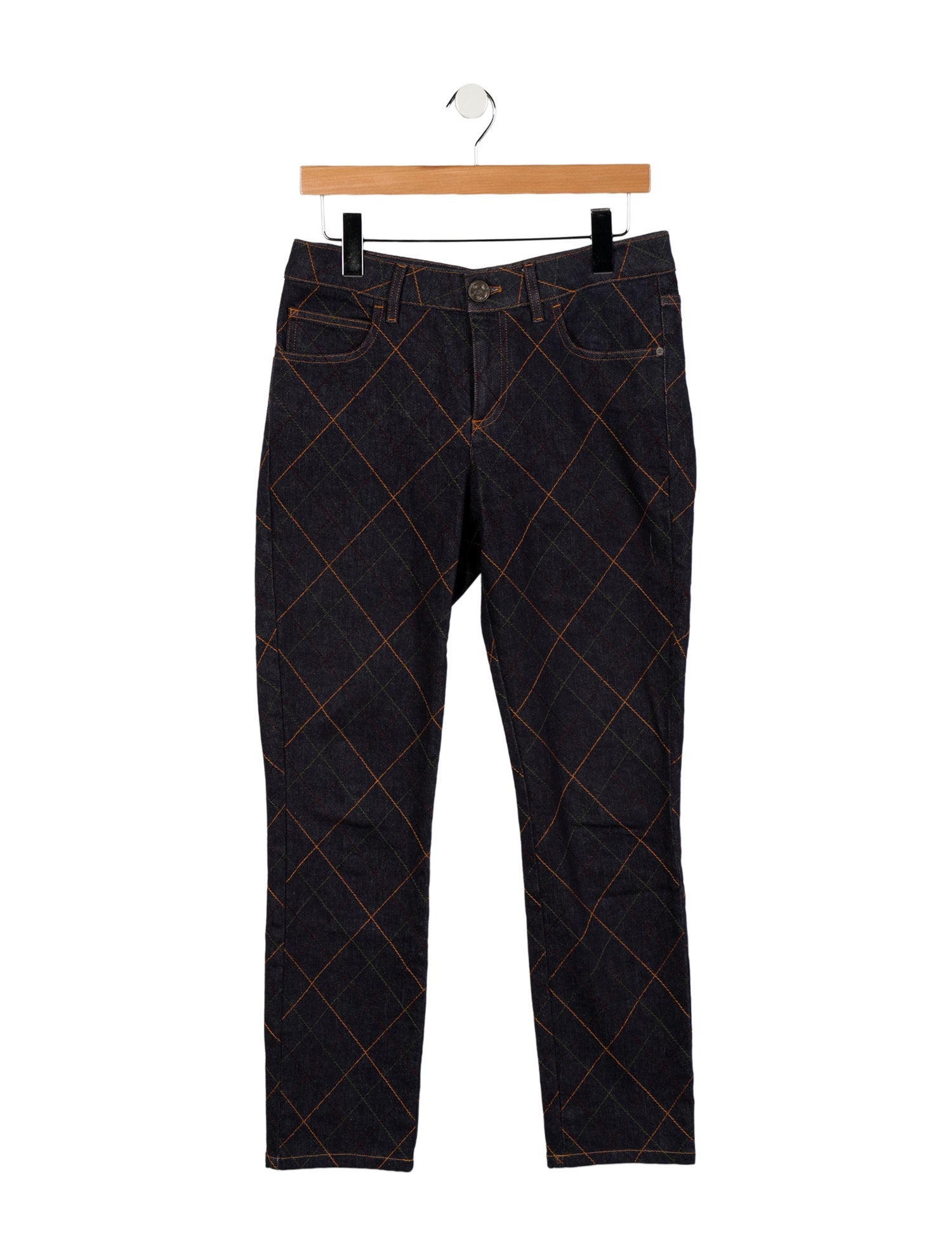 Chanel 2018 Straight Leg Jeans