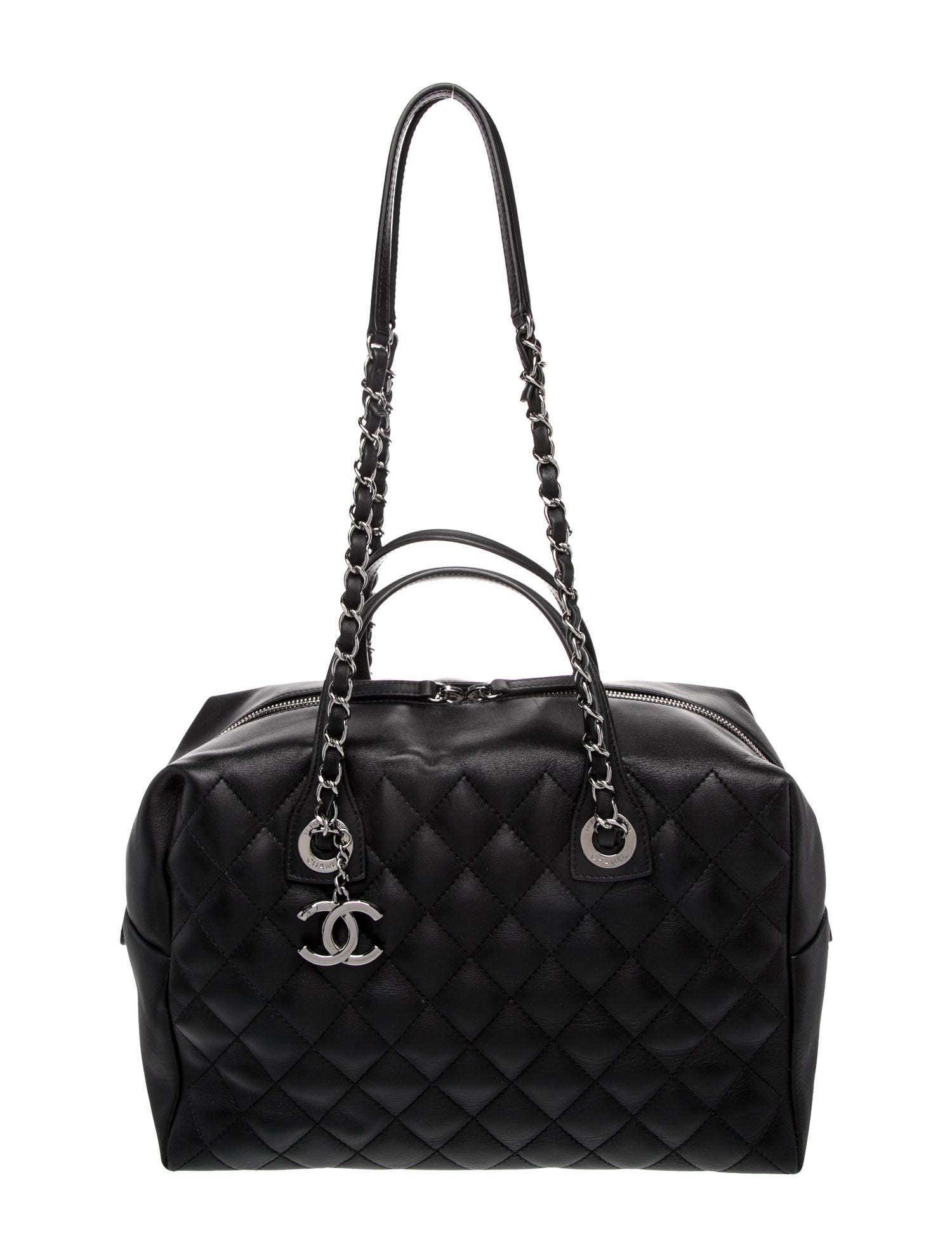 Chanel Feather Weight Bowling Bag