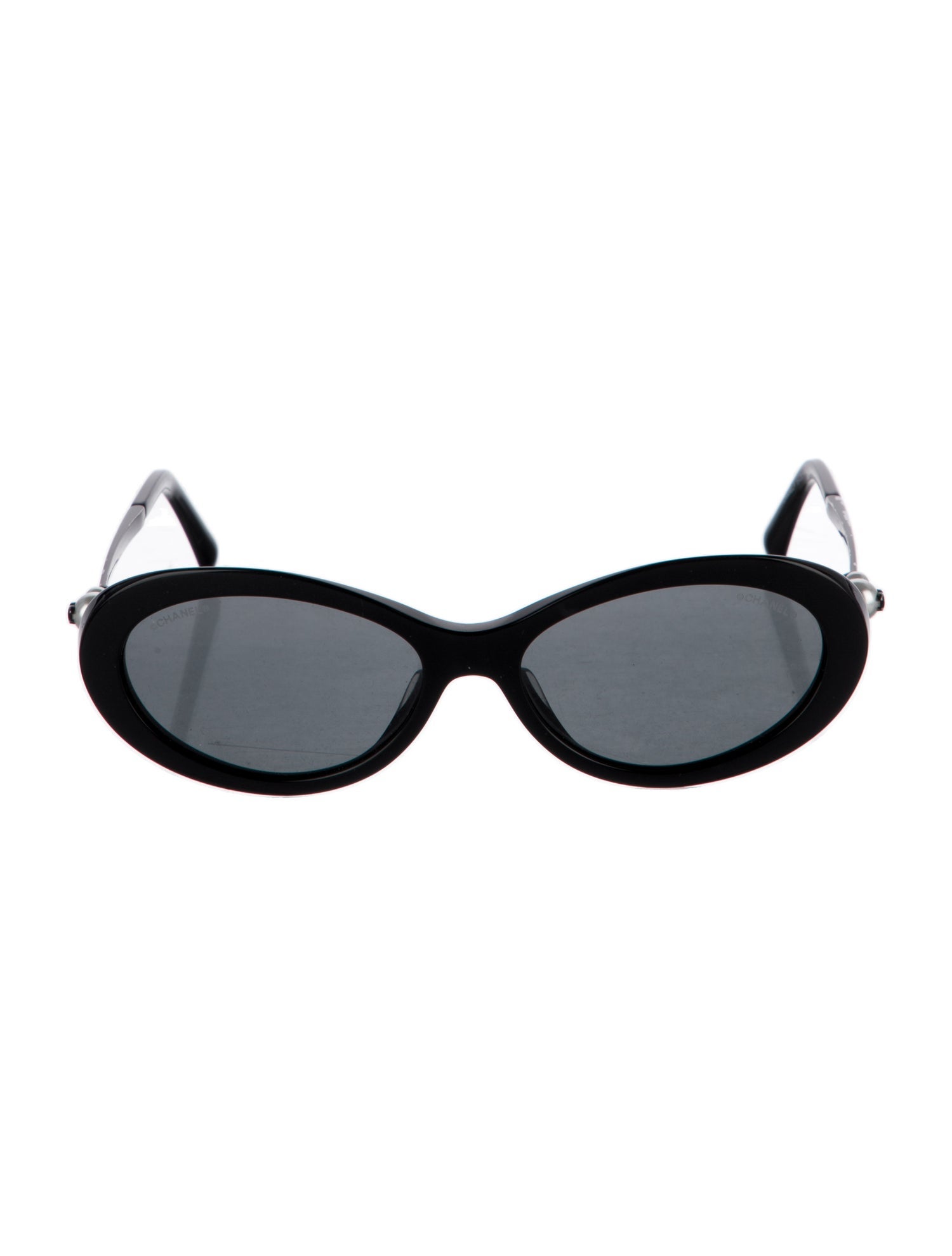 Chanel Interlocking CC Logo Cat-Eye Sunglasses
