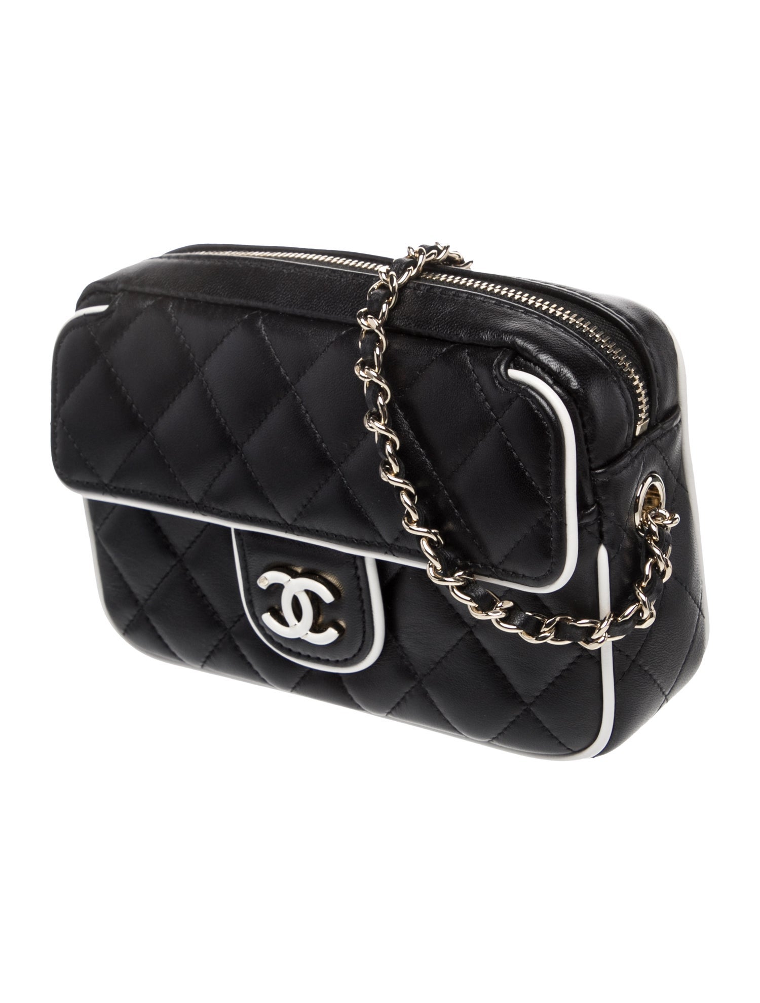 Chanel Resin Quilted Camera Bag