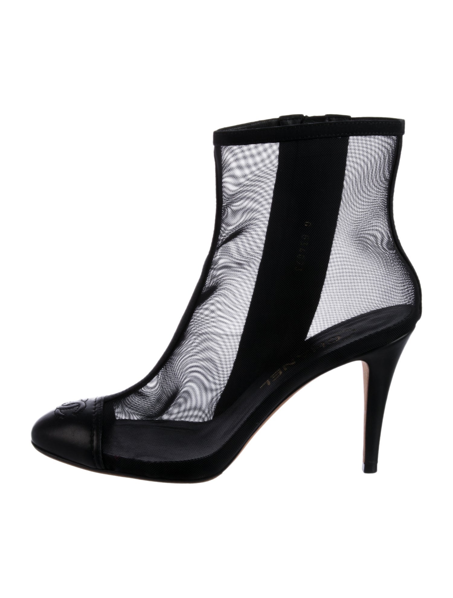 Chanel 2018 Interlocking CC Logo Boots