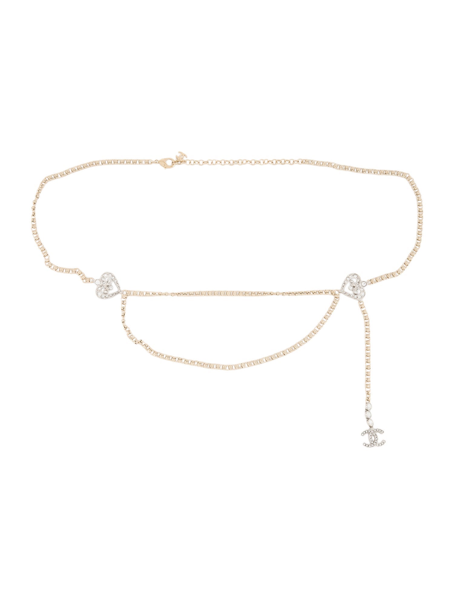 Chanel 2023 Interlocking CC Logo Waist Belt w/ Tags