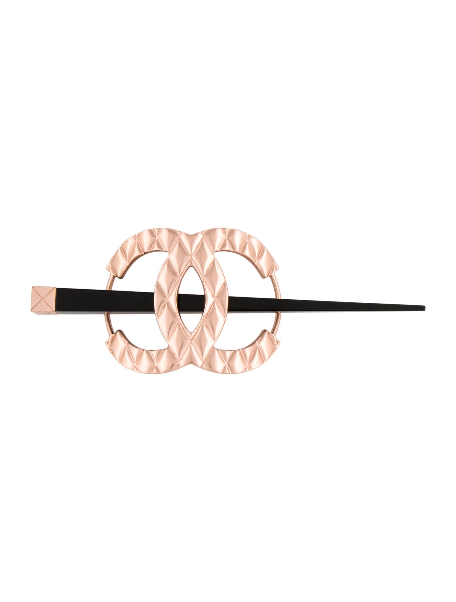 Chanel Quilted CC Hair Pin