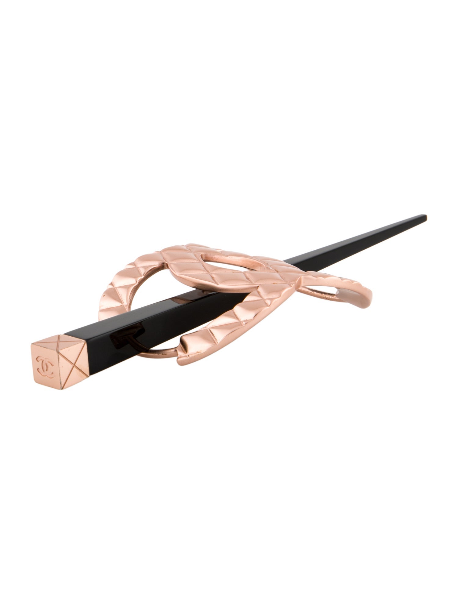 Chanel Quilted CC Hair Pin