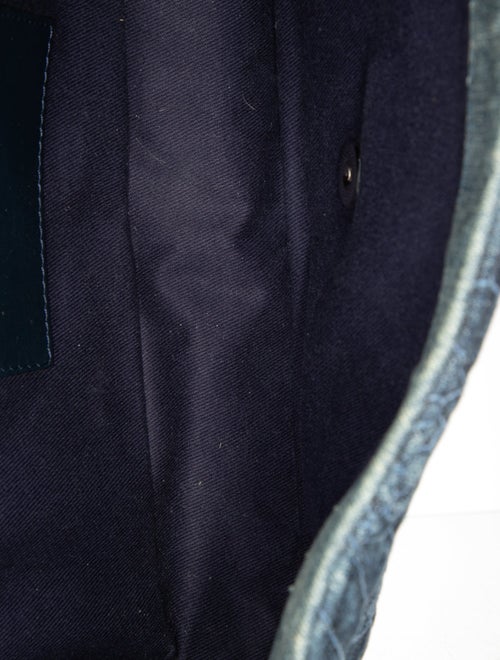 Chanel Denim Camellia Flap Bag