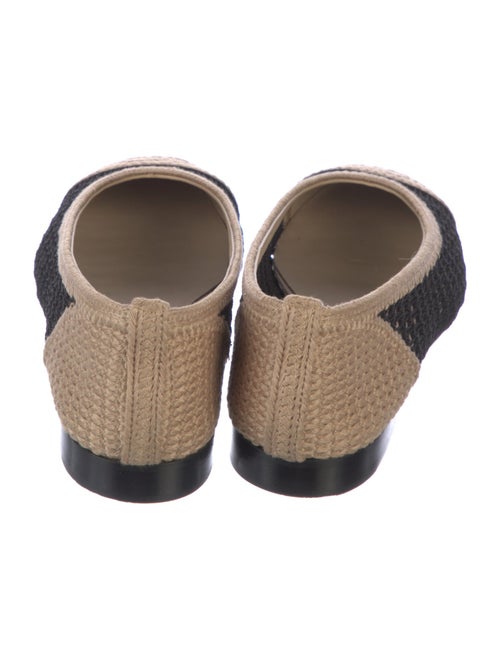 Chanel 2025 Interlocking CC Logo Ballet Flats