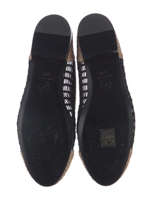 Chanel 2025 Interlocking CC Logo Ballet Flats