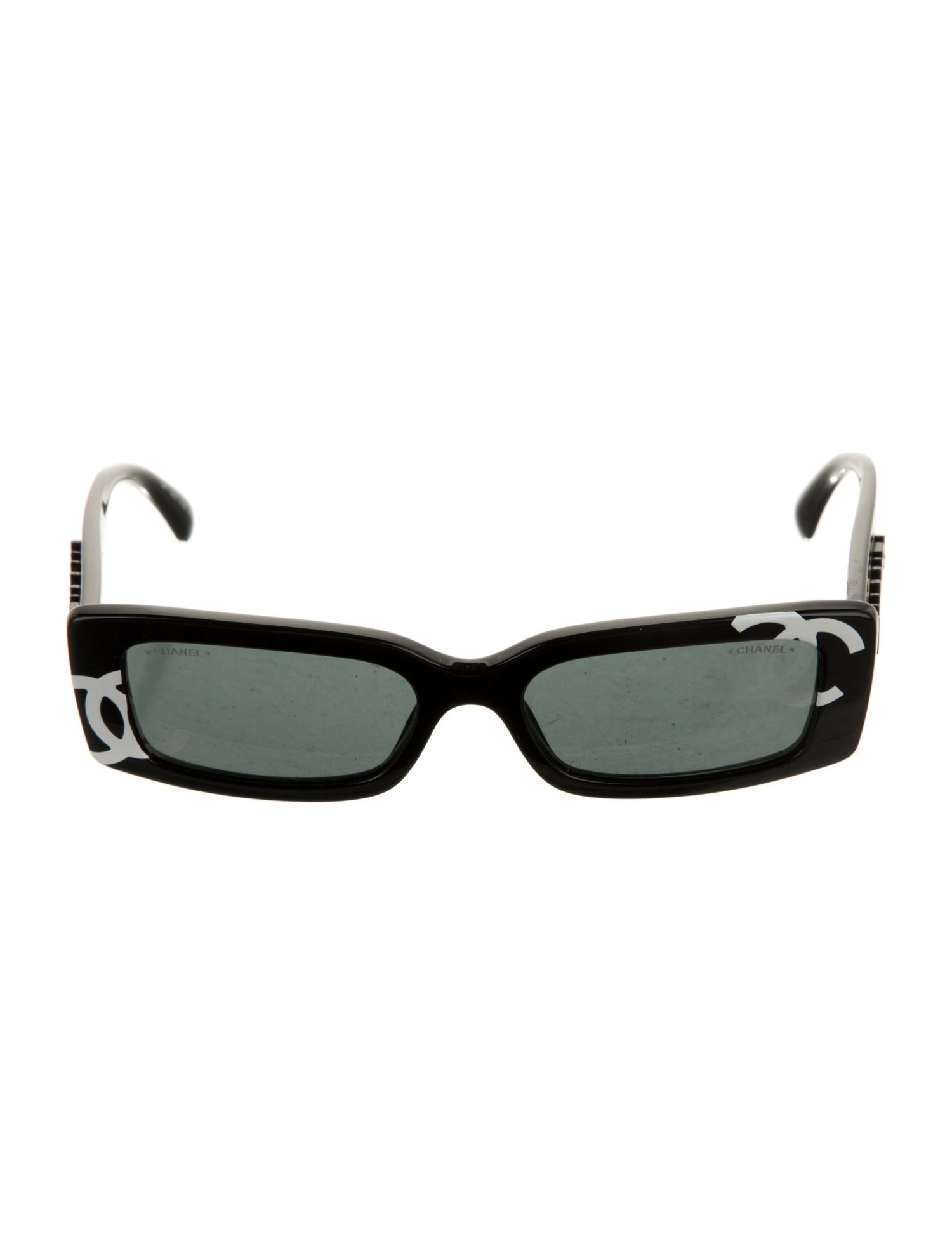 Chanel Interlocking CC Logo Square Sunglasses