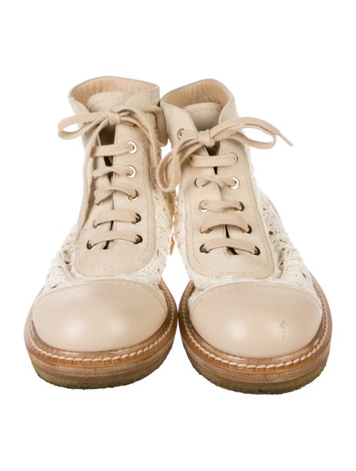 Chanel 2019 Colorblock Pattern Espadrille Sneakers