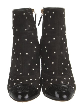 Chanel 2018 Interlocking CC Logo Boots