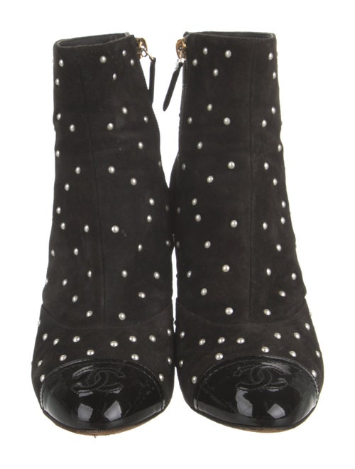 Chanel 2018 Interlocking CC Logo Boots