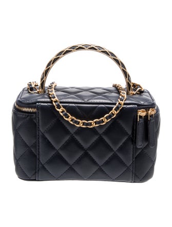 Chanel Small Metal Twist Vanity Case with Chain