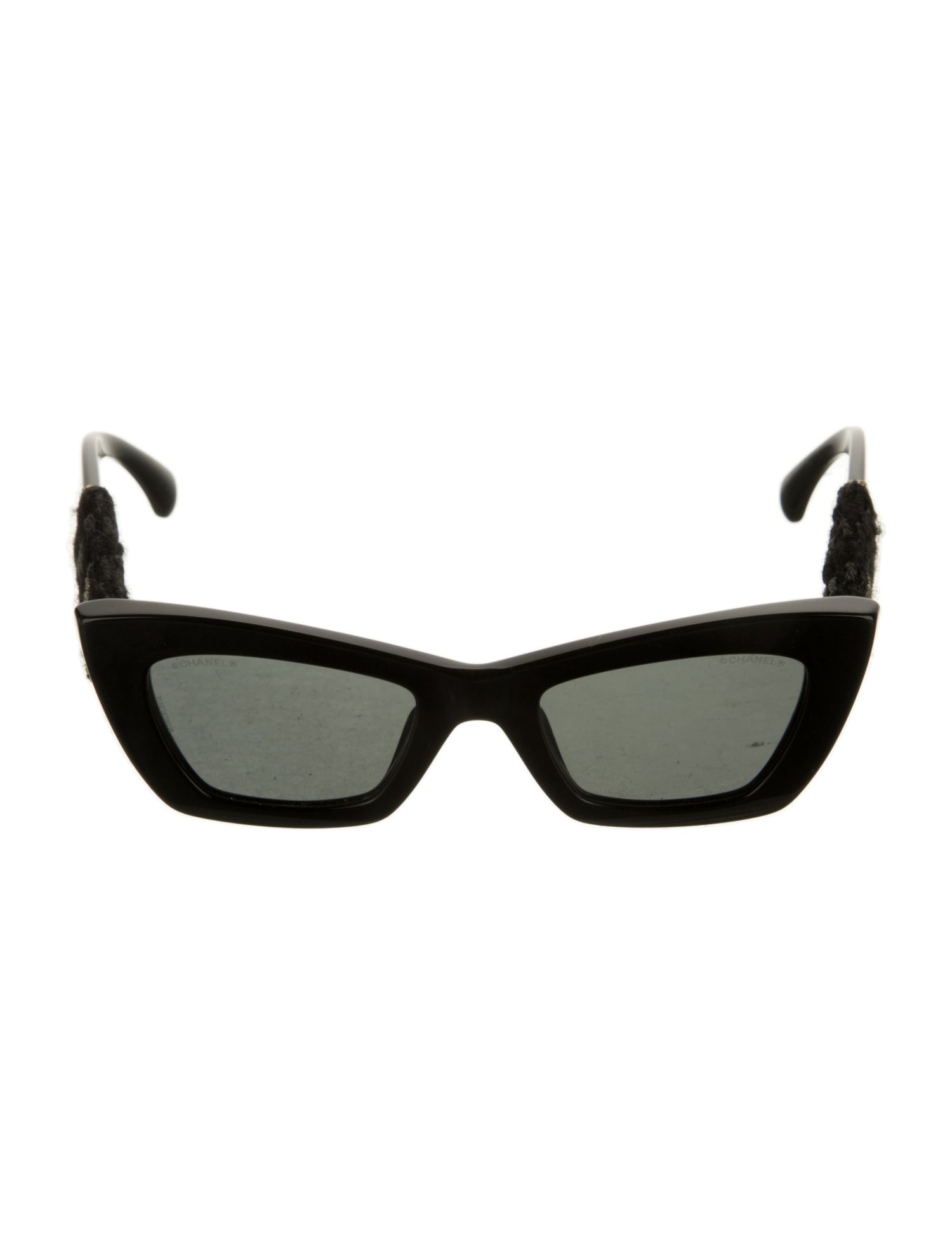 Chanel Interlocking CC Logo Cat-Eye Sunglasses