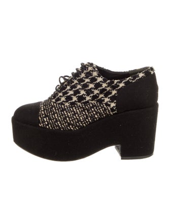 Chanel 2015 Interlocking CC Logo Oxfords