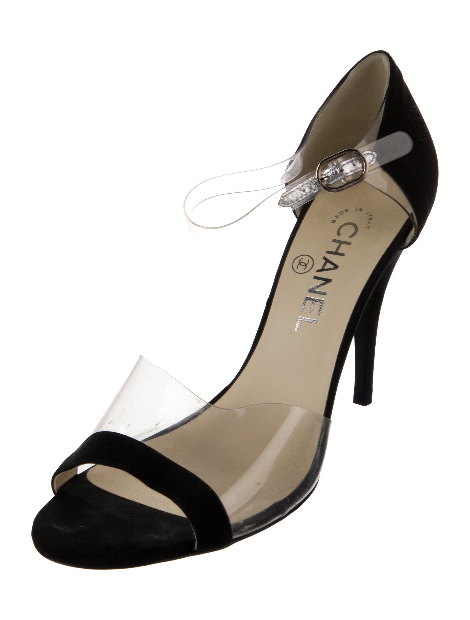 Chanel Vintage Interlocking CC Logo Sandals