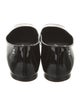 Chanel Interlocking CC Logo Patent Leather Flats