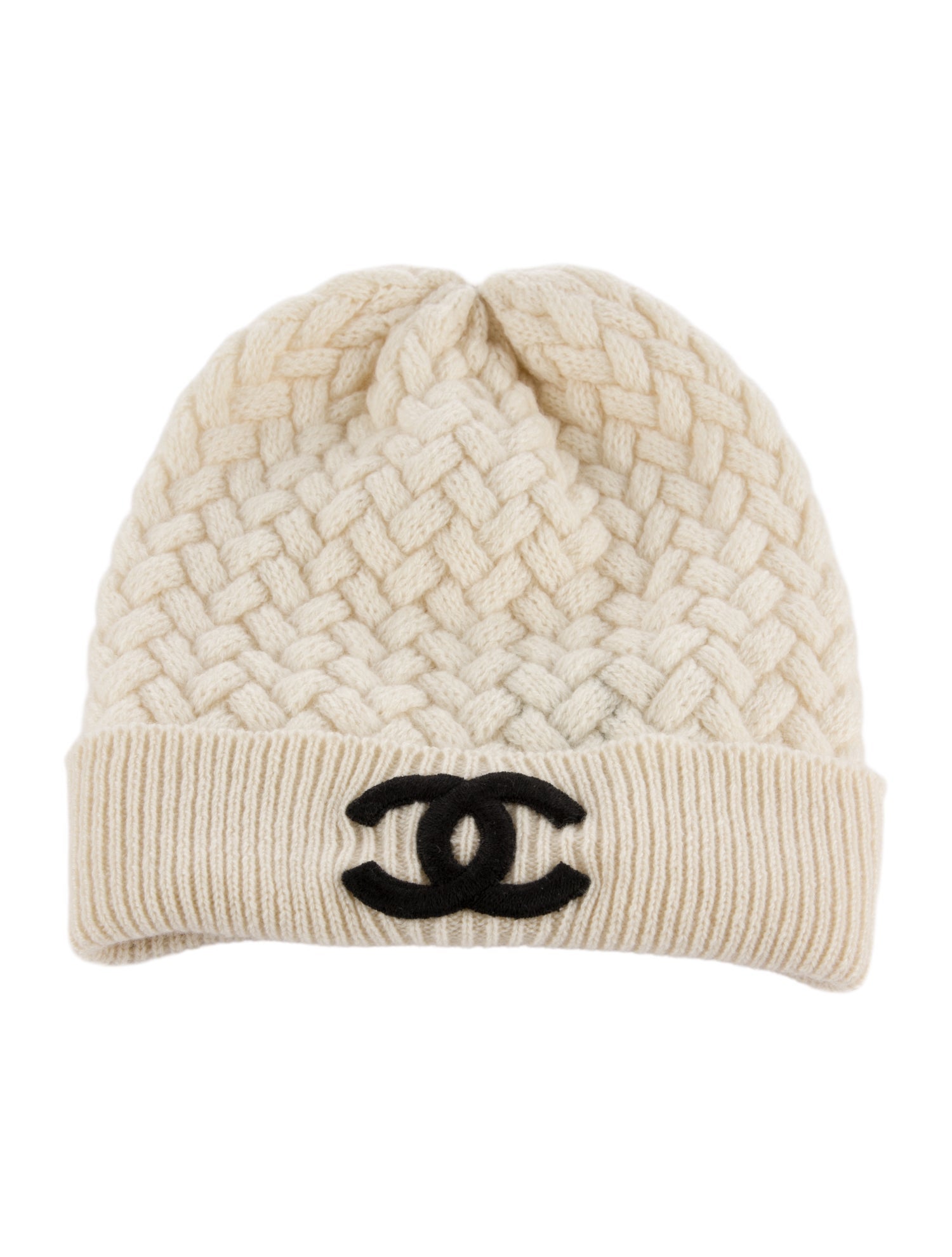 Chanel Cashmere CC Beanie