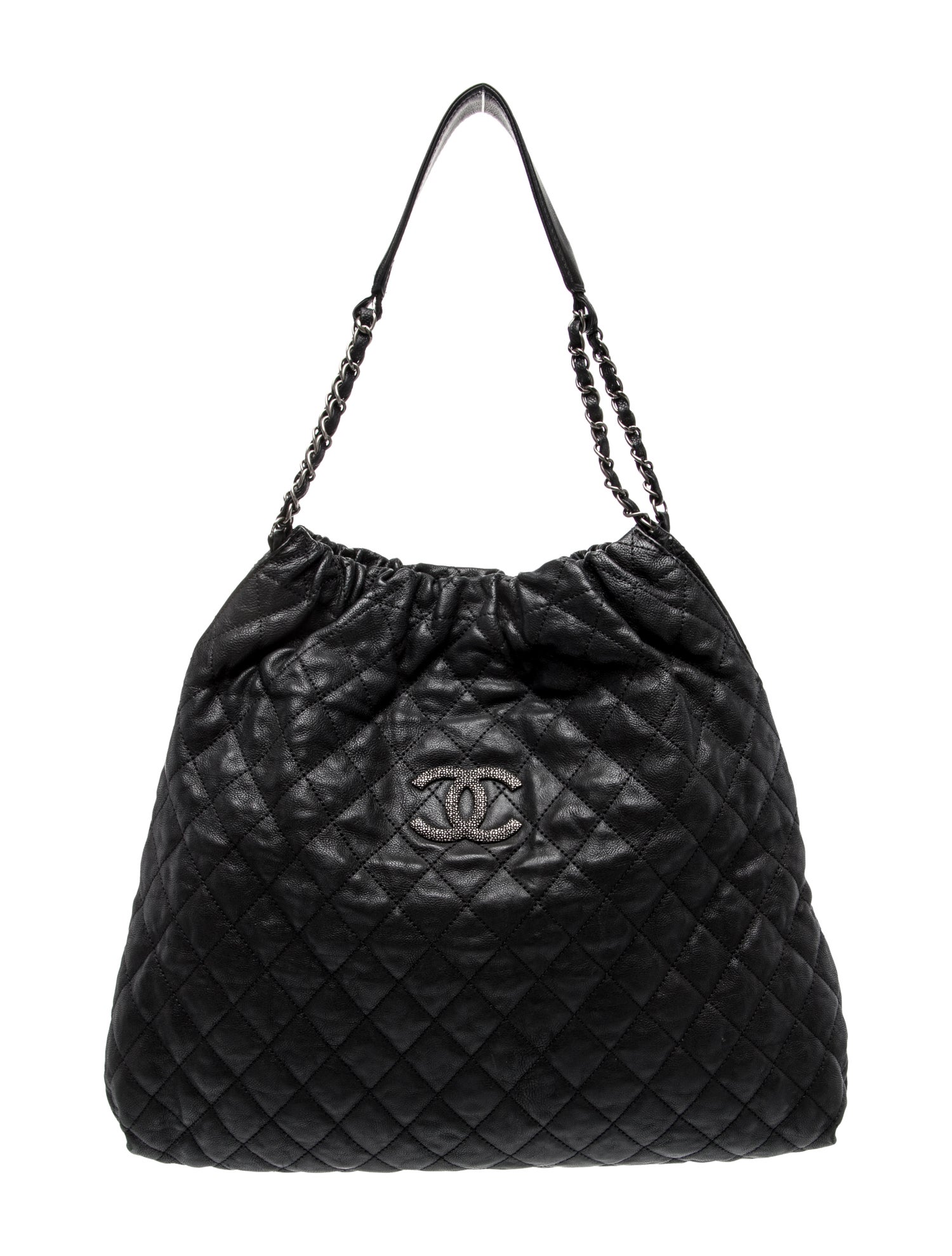Chanel Large Elastic CC Tote