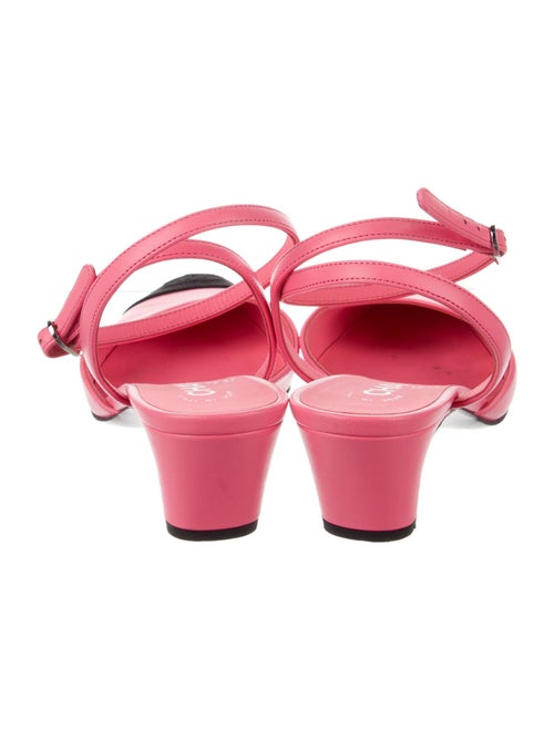 Chanel 2024 Interlocking CC Logo Slingback Pumps