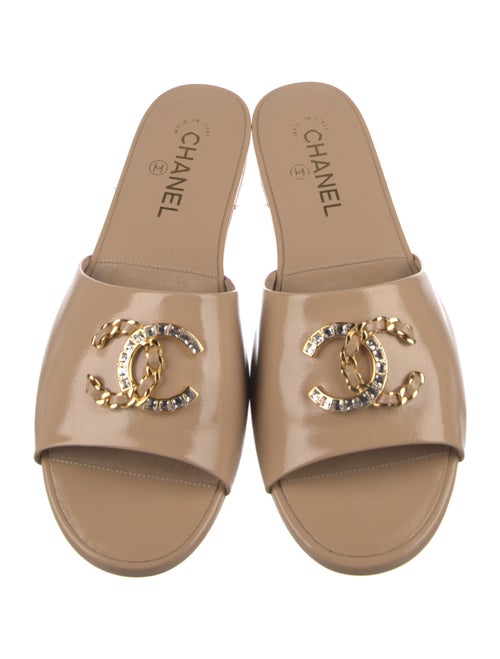 Chanel 2025 Interlocking CC Logo Slides