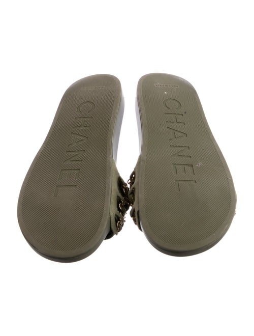 Chanel Interlocking CC Logo Slides