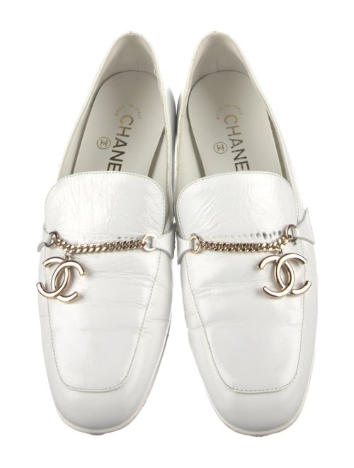 Chanel 2024 Interlocking CC Logo Loafers