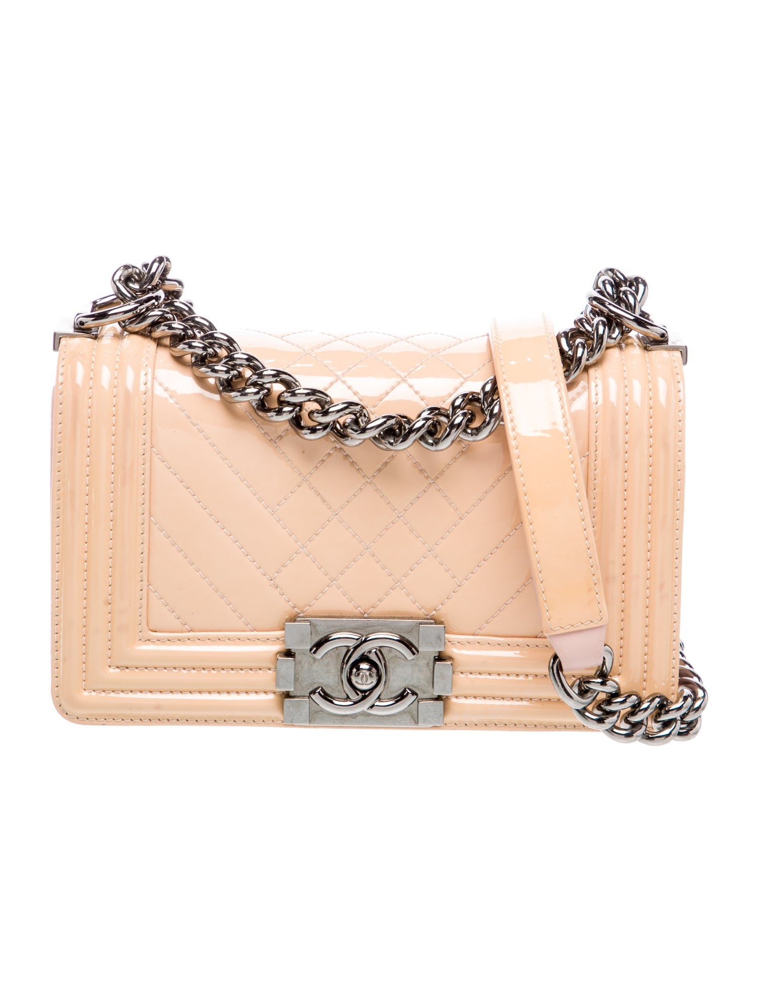 Chanel Patent Small Boy Bag