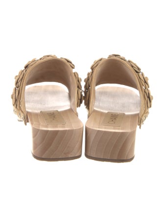 Chanel 2022 Interlocking CC Logo Slides