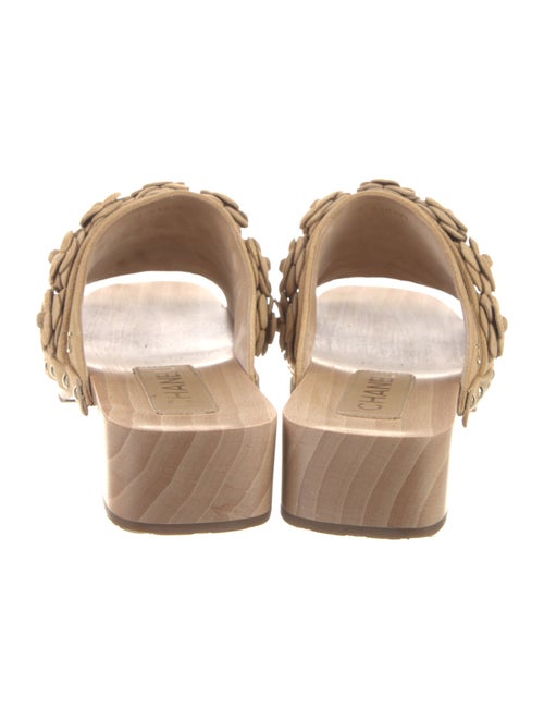 Chanel 2022 Interlocking CC Logo Slides