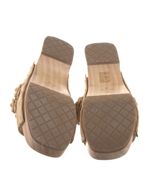 Chanel 2022 Interlocking CC Logo Slides