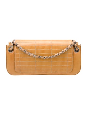 Chanel Push Lock Accordion Flap Bag