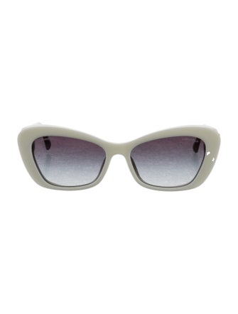 Chanel Interlocking CC Logo Cat-Eye Sunglasses