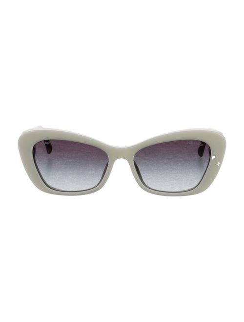 Chanel Interlocking CC Logo Cat-Eye Sunglasses