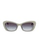 Chanel Interlocking CC Logo Cat-Eye Sunglasses