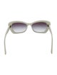 Chanel Interlocking CC Logo Cat-Eye Sunglasses