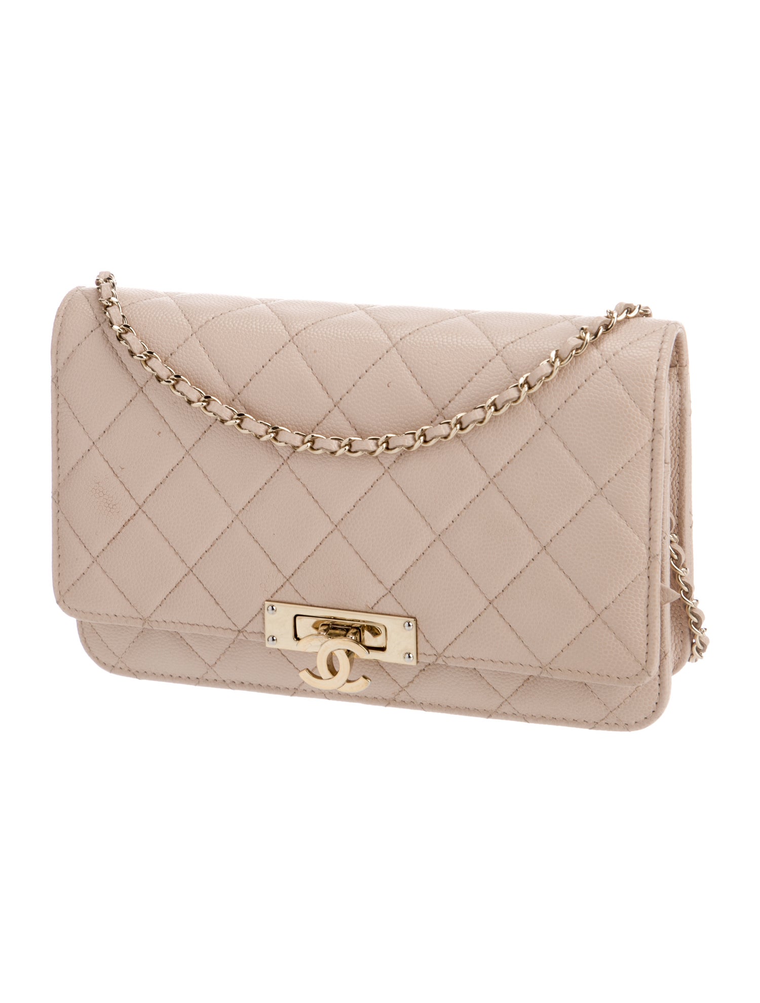 Chanel Golden Class Wallet On Chain