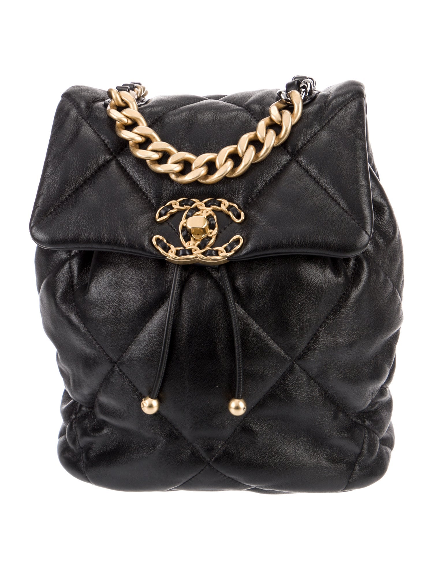 Chanel Quilted 19 Backpack